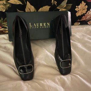 Ralph Lauren Black Flats size 8.5